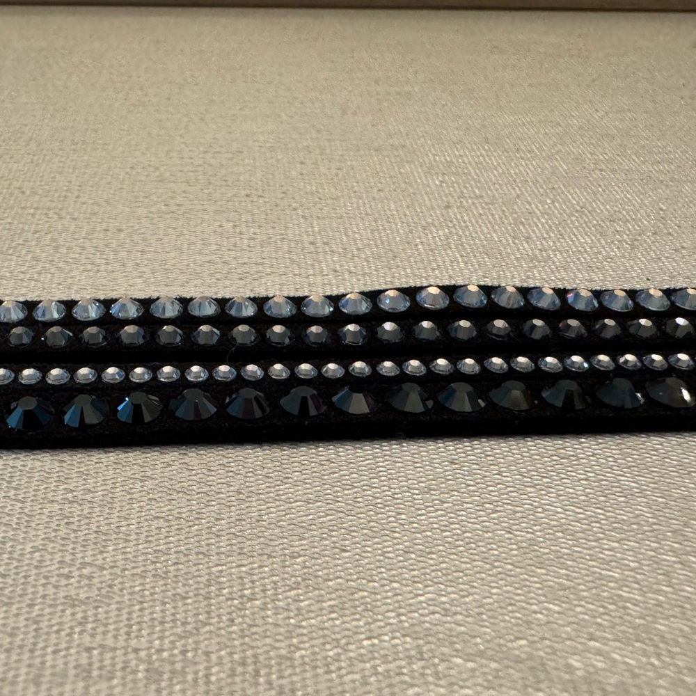 Swarovski Crystal Studded Wrap Bracelet - Picture 4 of 5